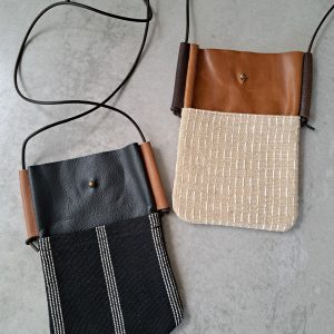 Portacel Piel Textil
