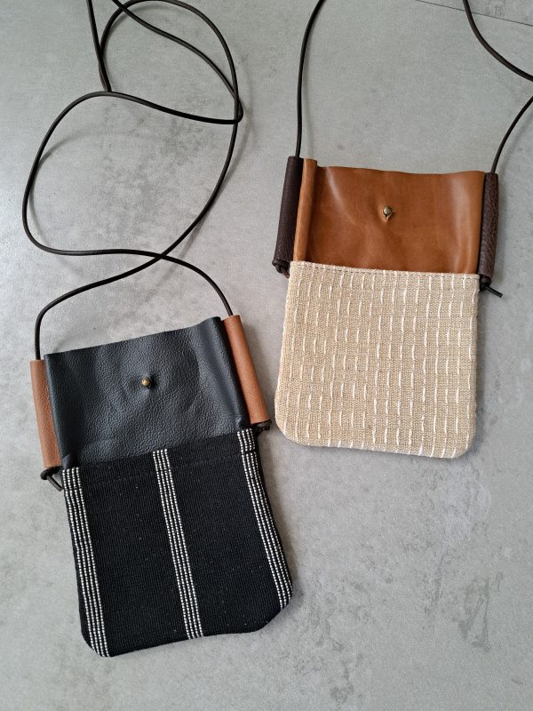 Portacel Piel Textil